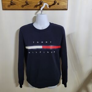 Tommy Hilfiger Dark Blue Sweater, Size XS